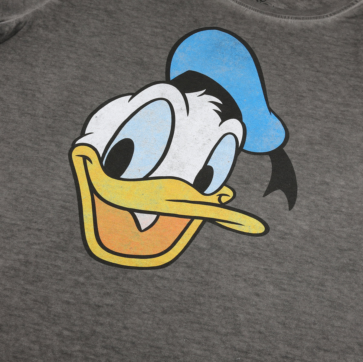 Duck Vintage - Ladies Donald - Face Wash Charcoal - Disney T-shirt