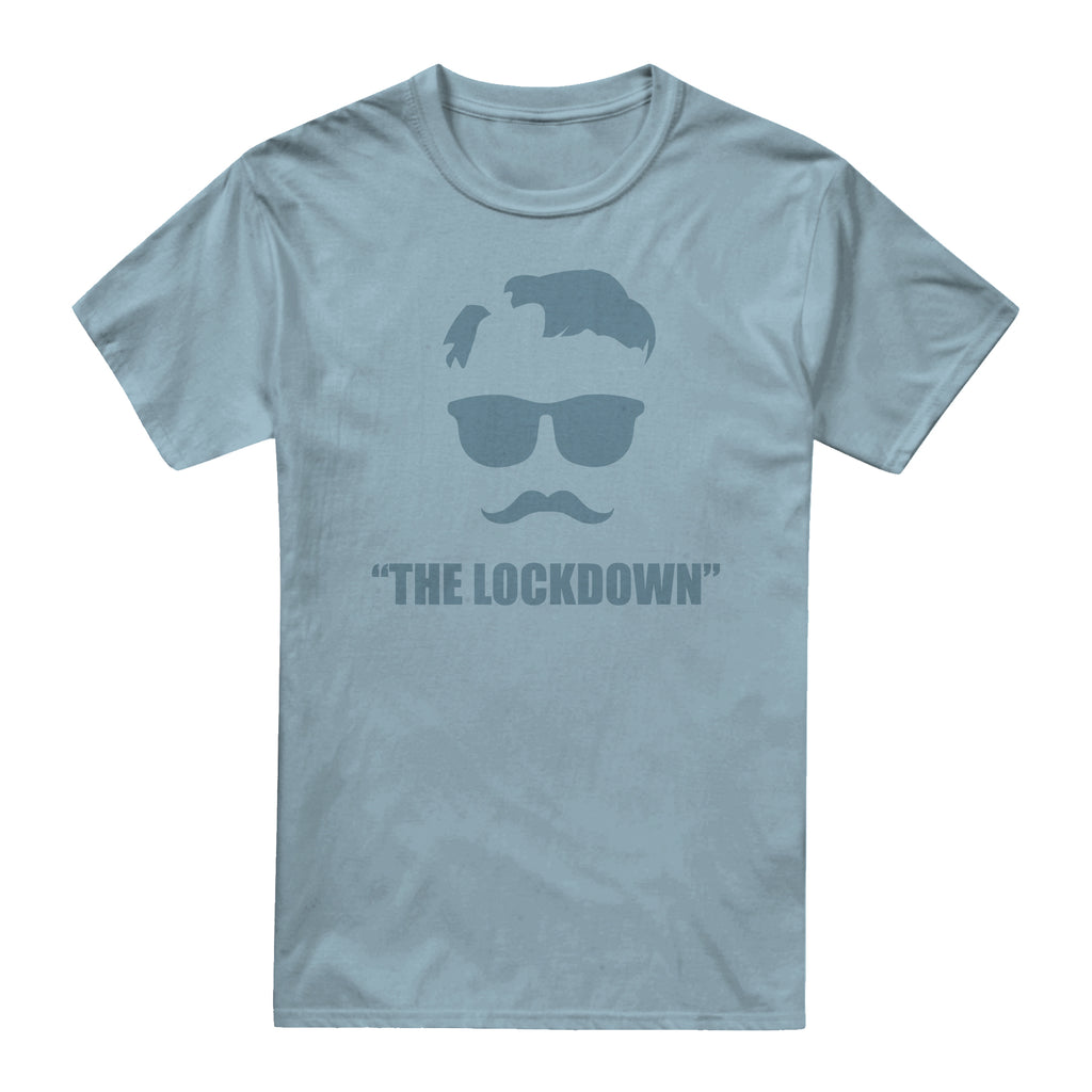 Social Distancers Unisex - The Lockdown Haircut - T-shirt - Light Blue