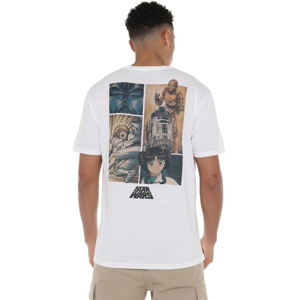 STAR WARS - RETRO ANIME - MENS T-SHIRT