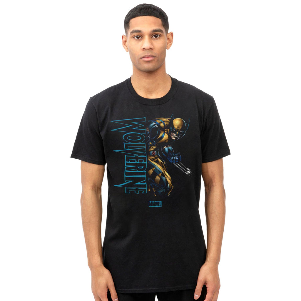 Marvel Mens T-Shirt X-Men Wolverine Hunting Top Tee S-2XL Official