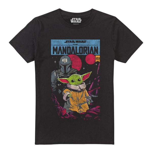 STAR WARS MANDALORIAN - GROGU COMIC - MENS T-SHIRT