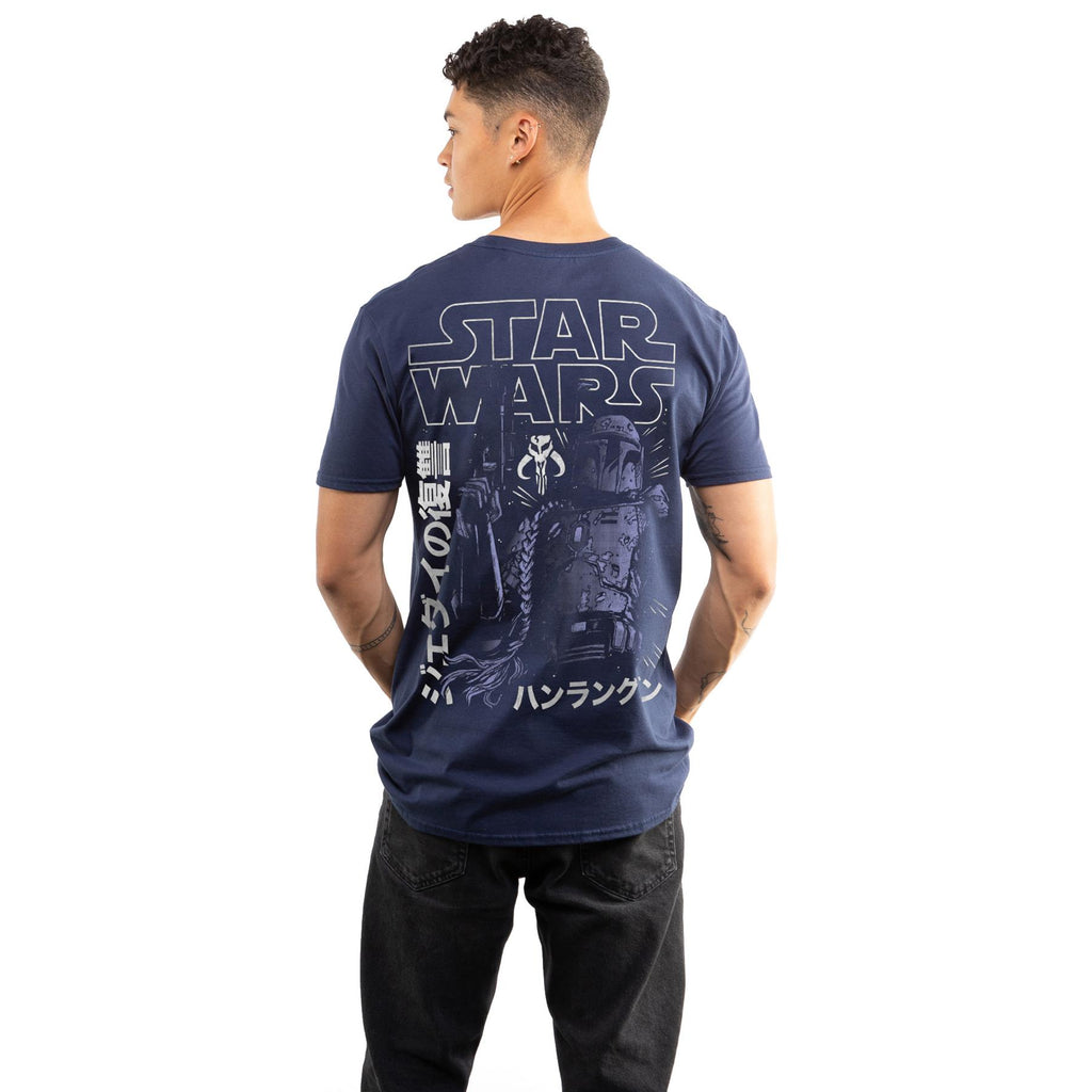 STAR WARS - BOBA FETT ANIME - MENS T-SHIRT