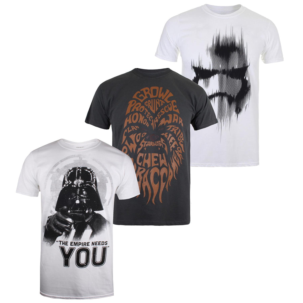 Star Wars - Character Pack 1 - Mens T-shirt Pack