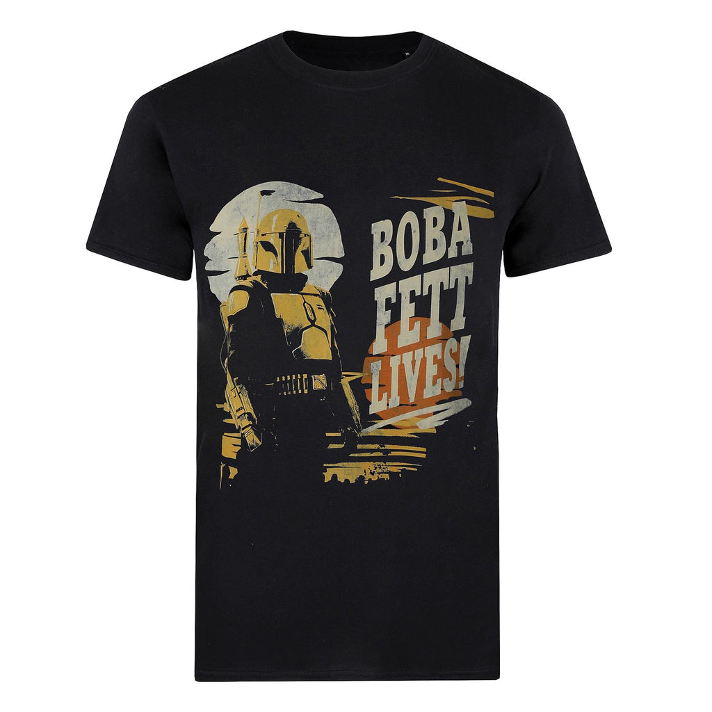 Star Wars - Boba Fett Lives - Mens T-shirt