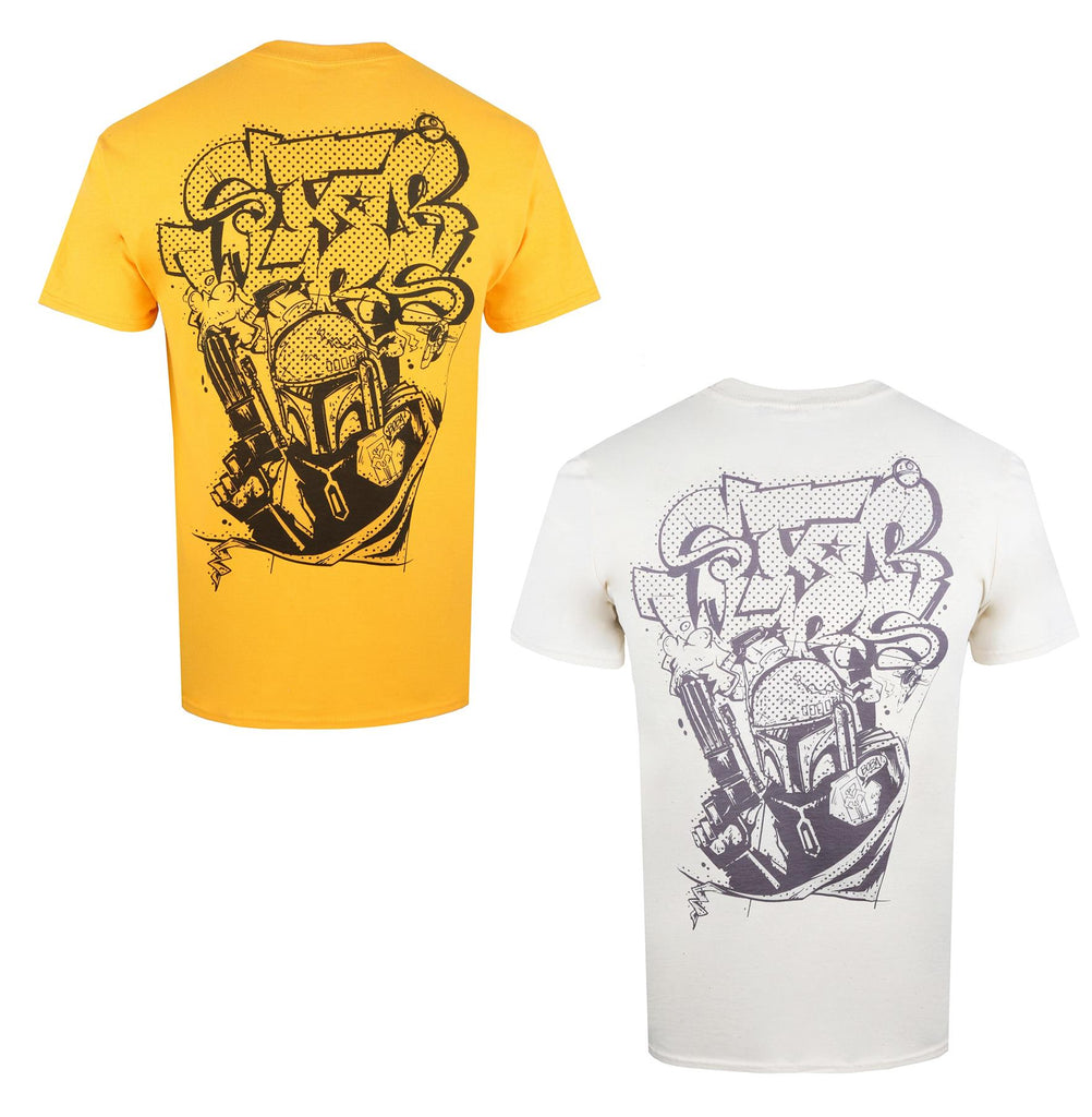 Star Wars - Boba Graffiti - Mens T-shirt