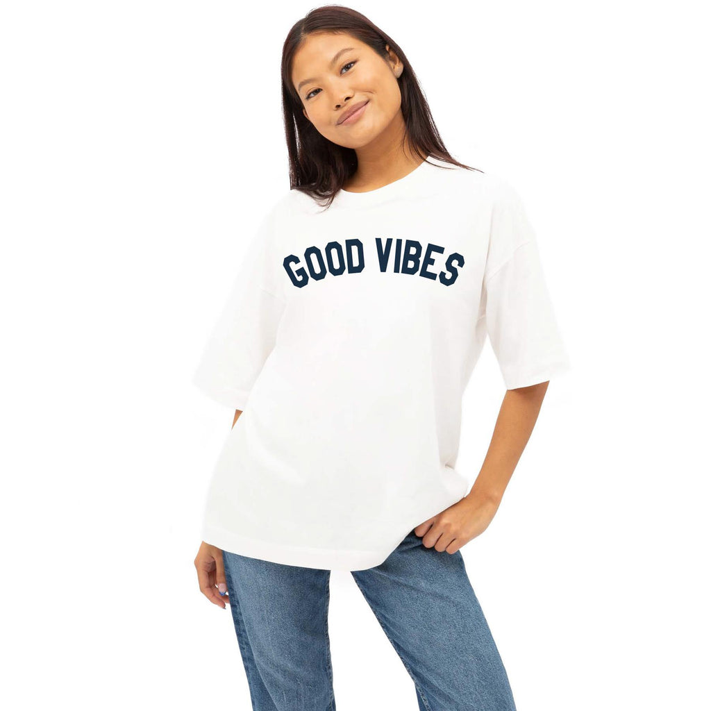 Suburban Riot - Good Vibes - Womens Oversized T-shirt