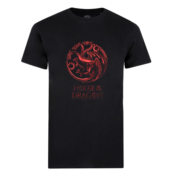 Game Of Thrones House Of The Dragon - Fire & Blood - Mens T-shirt