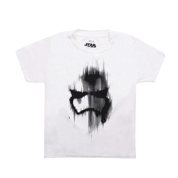 Star Wars Boys Trooper Mask T-Shirt - White