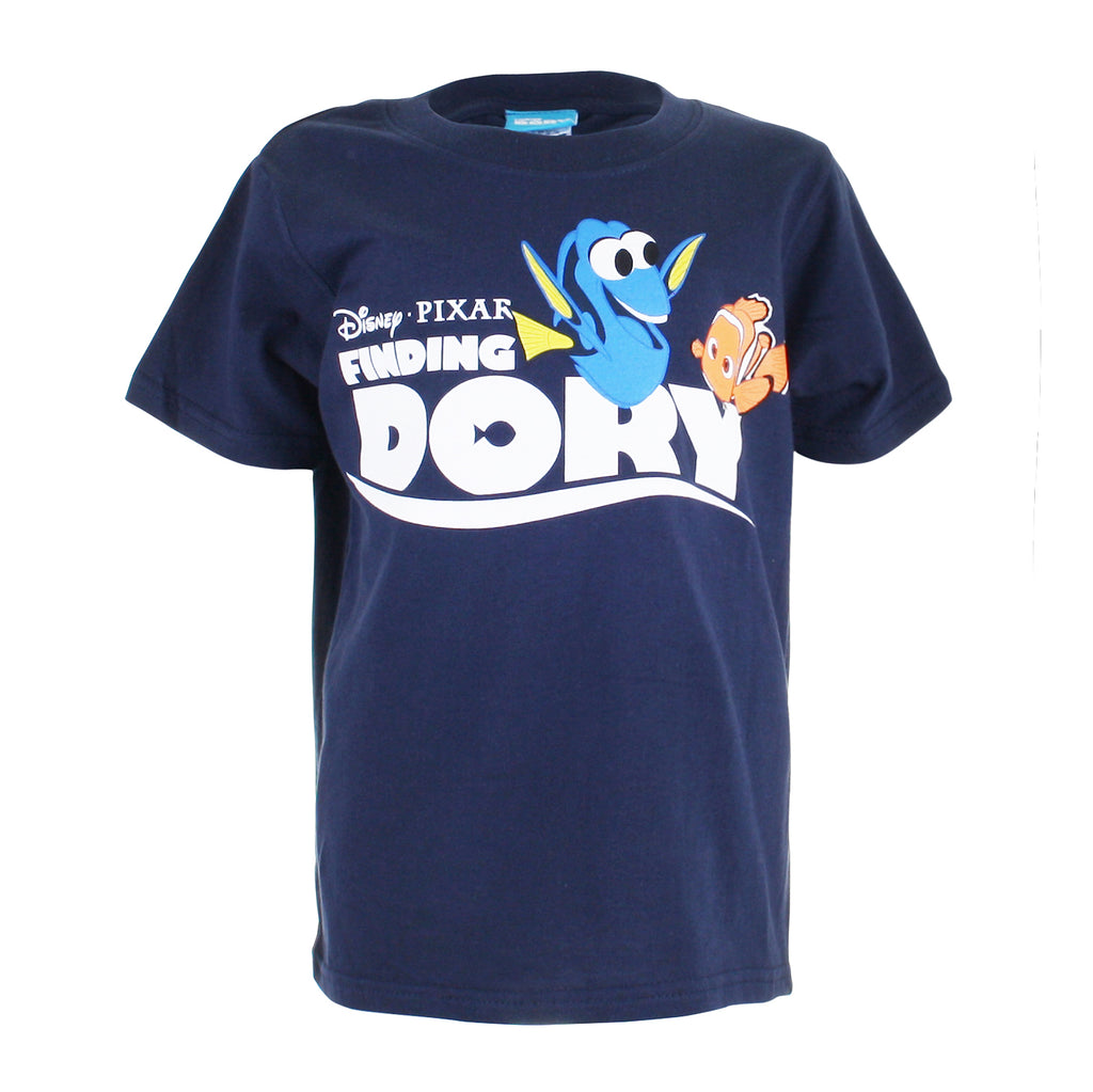 Disney Girls - Finding Dory - Dory & Nemo - T-shirt - Navy - CLEARANCE