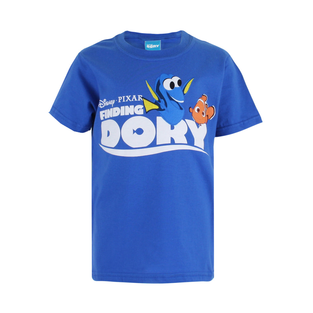 Disney Boys - Finding Dory - Dory & Nemo - T-shirt - Royal Blue