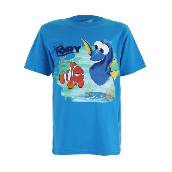 Disney Boys - Finding Dory - Marlin & Dory - T-shirt - Sapphire - CLEARANCE