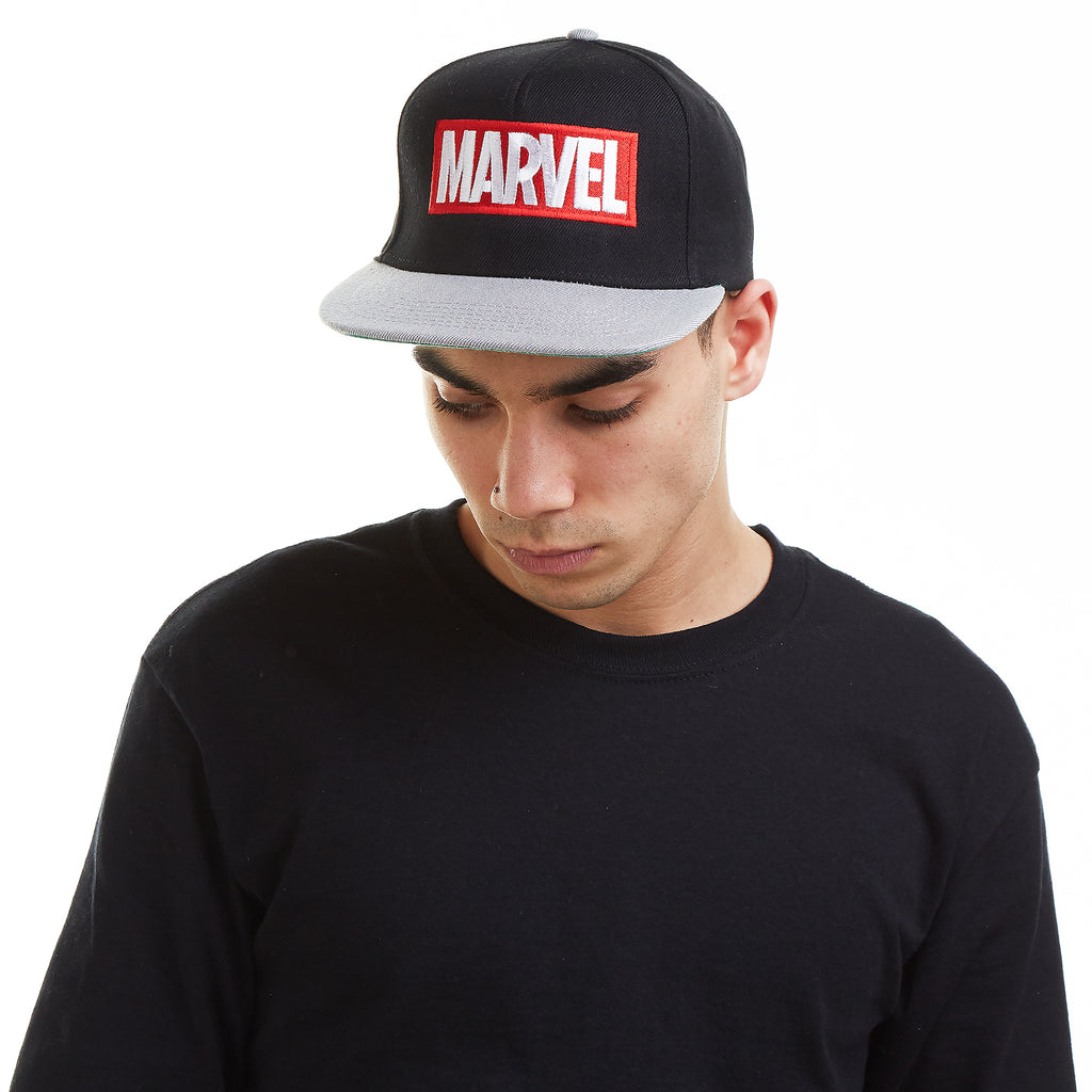Marvel Mens - Logo - Cap - Black/Grey