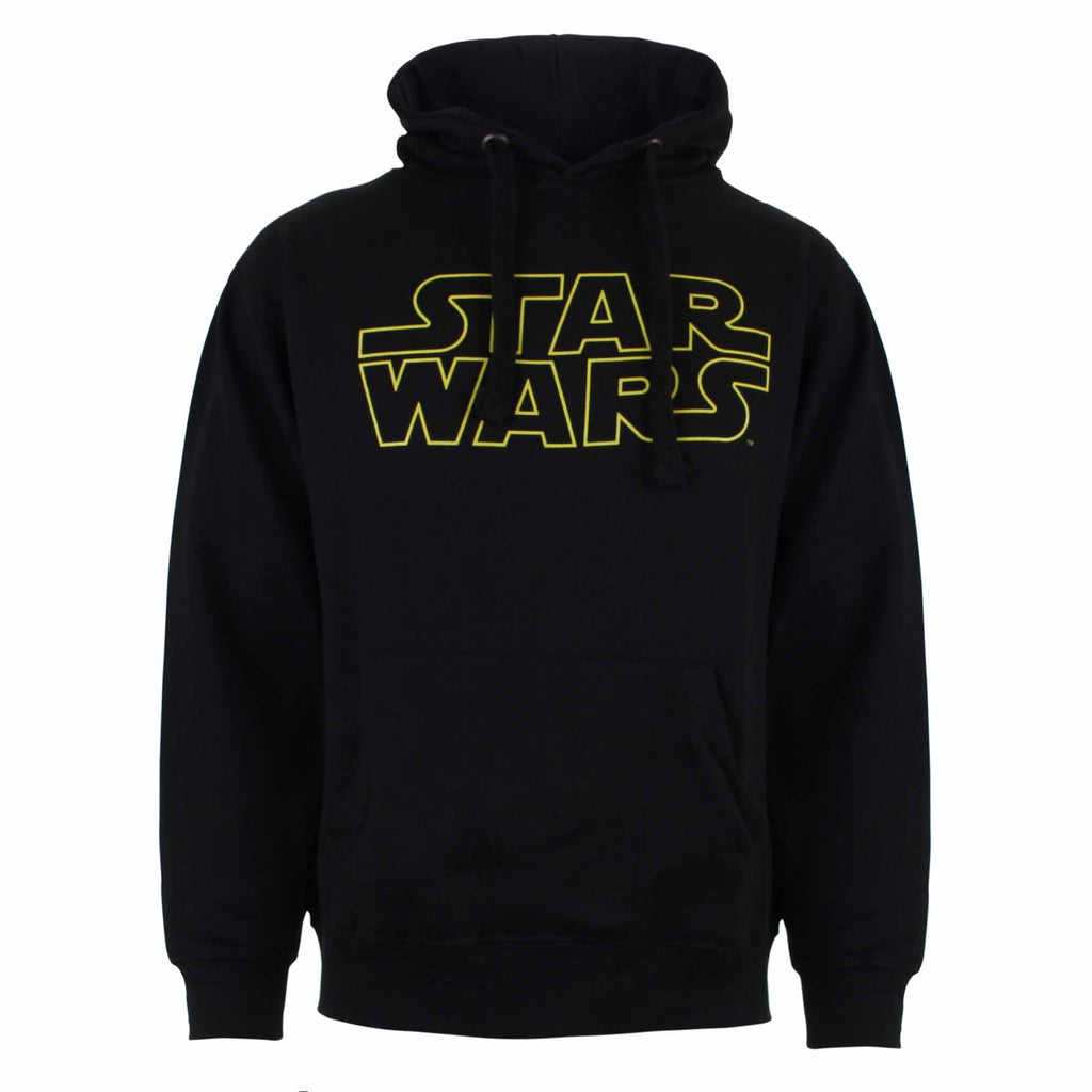 Star Wars Mens - Basic Logo - Pullover Hood - Black - CLEARANCE