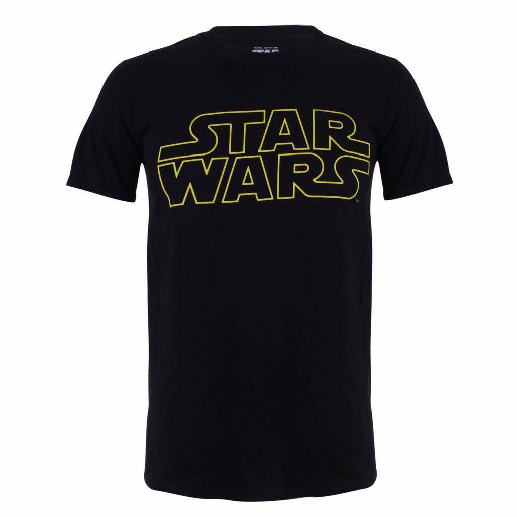Star Wars Mens - Basic Logo - T-shirt - Black - CLEARANCE