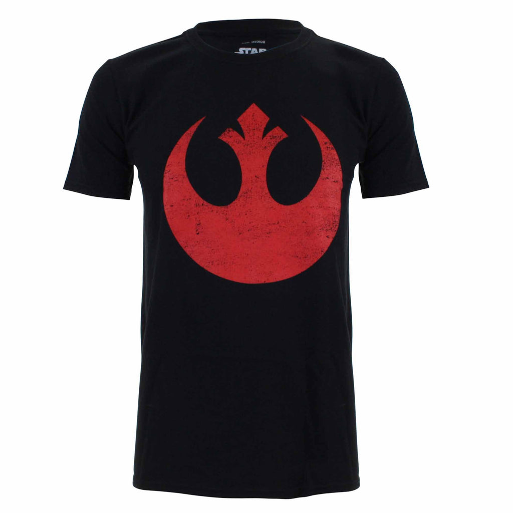 Star Wars Mens - Rebel Alliance - T-Shirt - Black