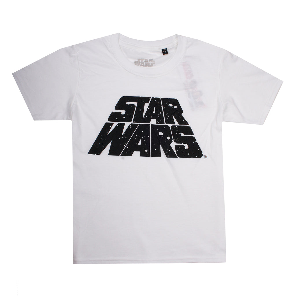 Star Wars Boys - Retro Galaxy - T-Shirt - White