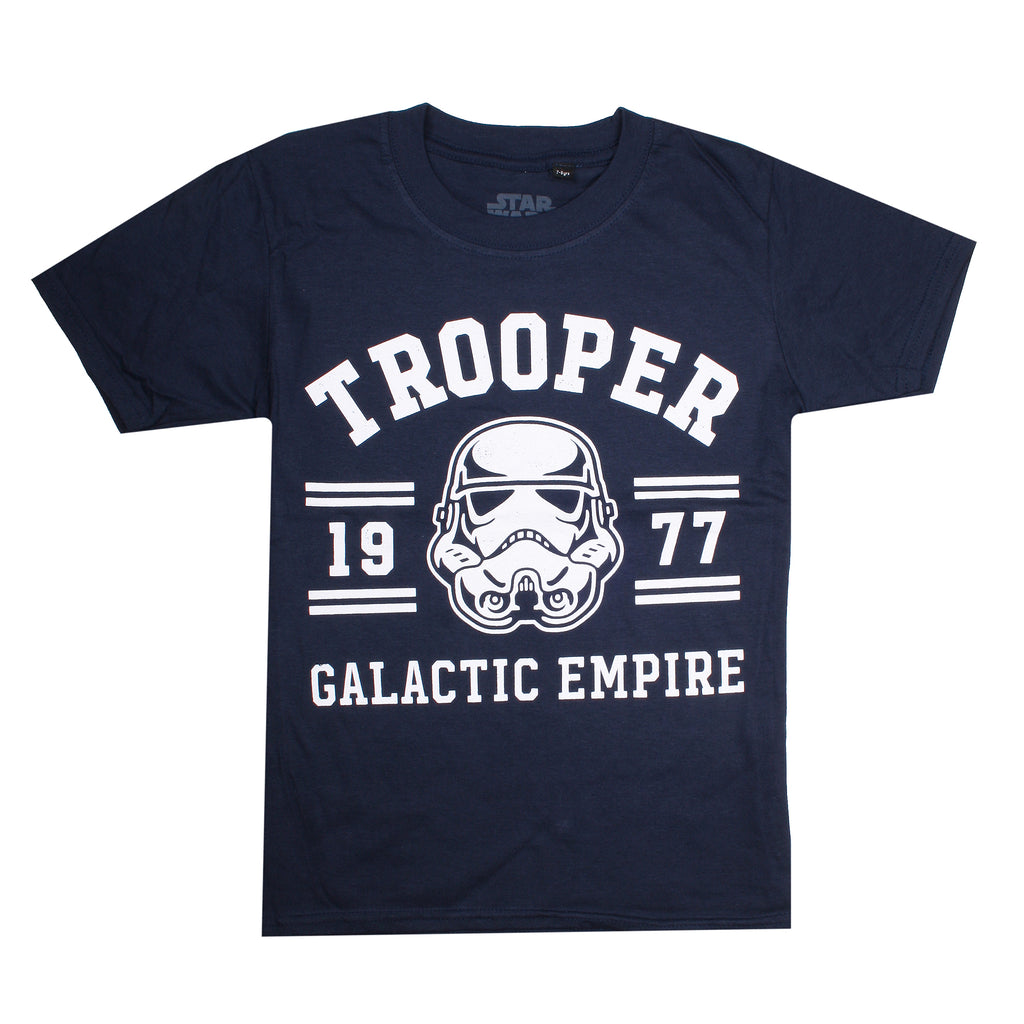 Star Wars Boys - T Resistance - T-Shirt - Navy