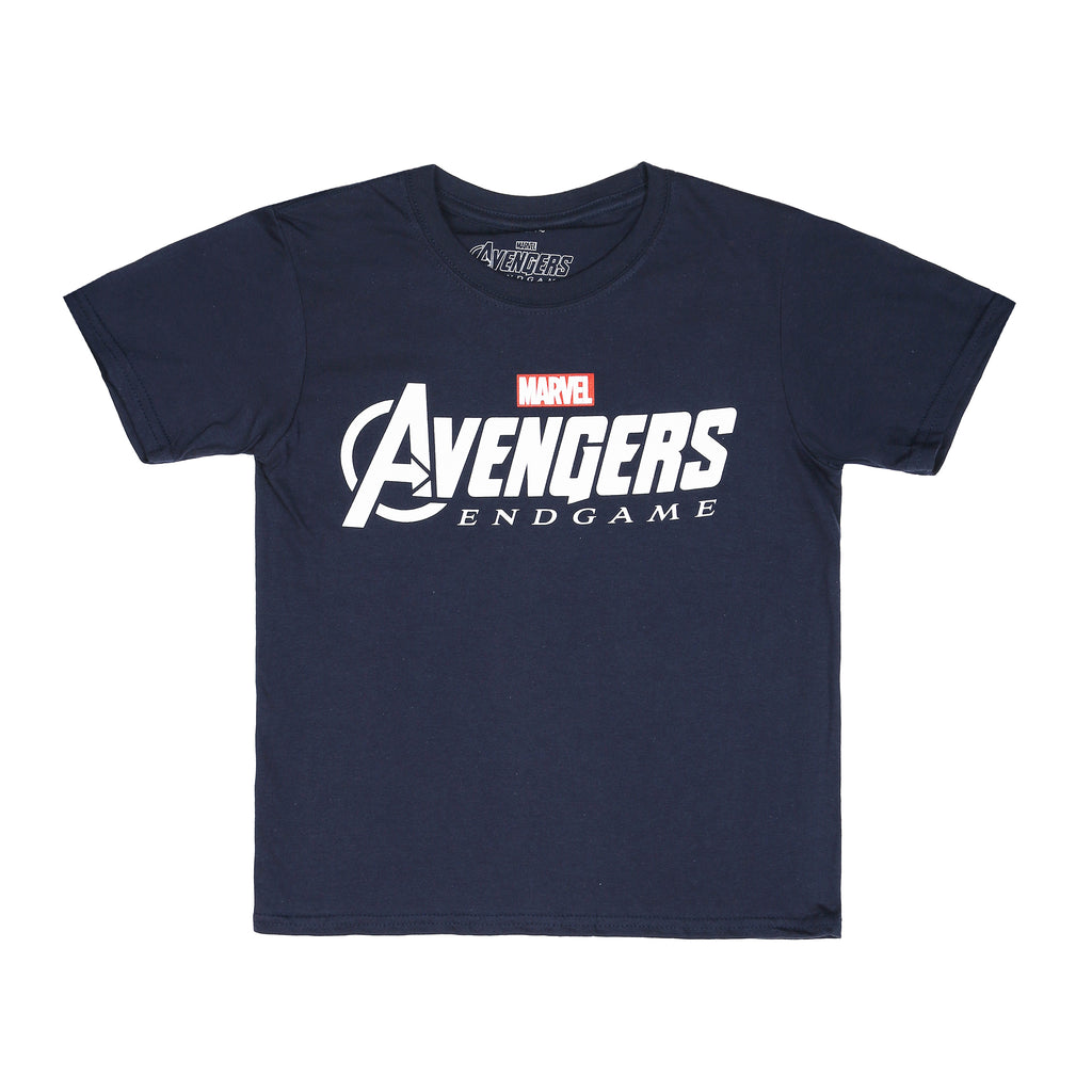 Marvel Boys - Endgame Logo - T-Shirt - Navy