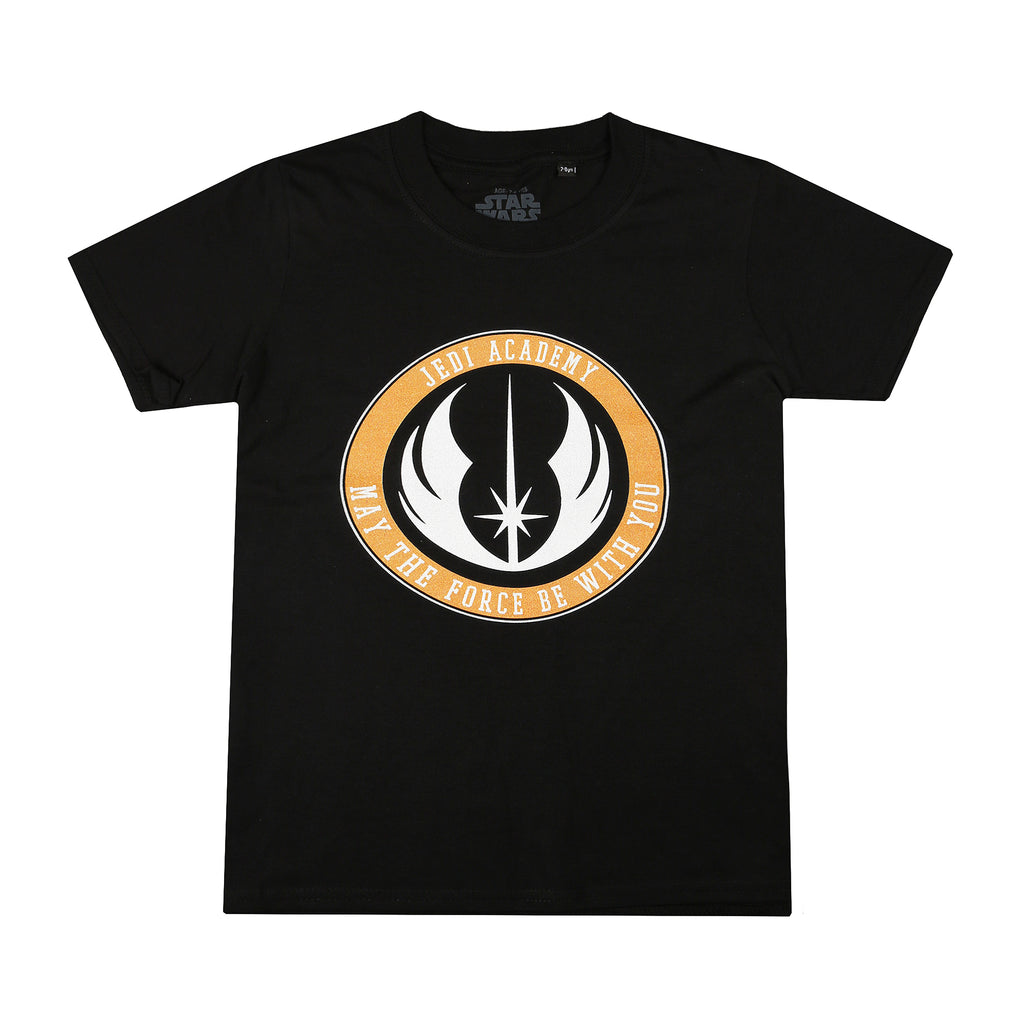 Star Wars Boys - Jedi Academy - T-Shirt - Black