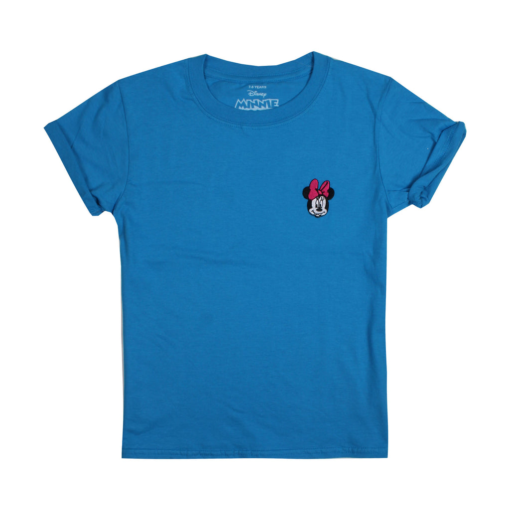 Disney Boys - Minnie Face - T-shirt - Sapphire - CLEARANCE