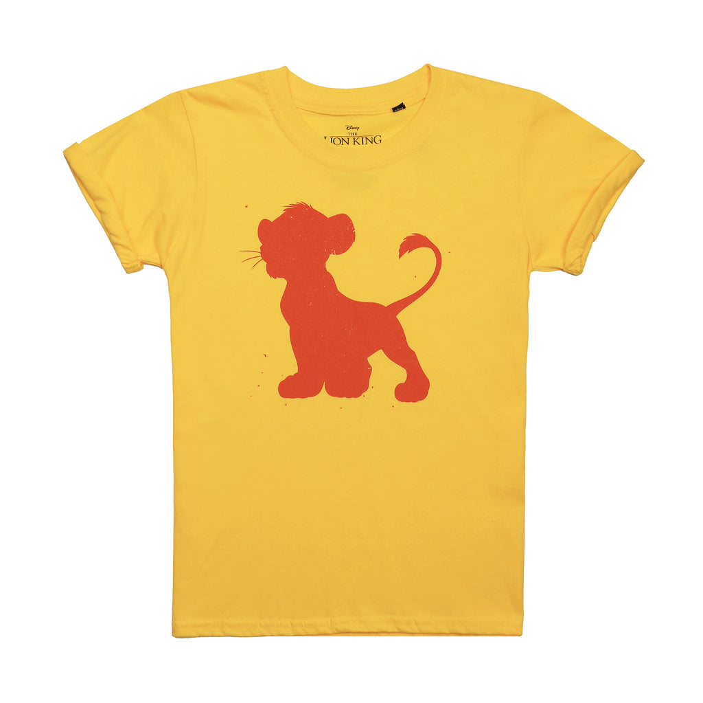 Disney Girls - Simba Silhouette - T-Shirt - Daisy
