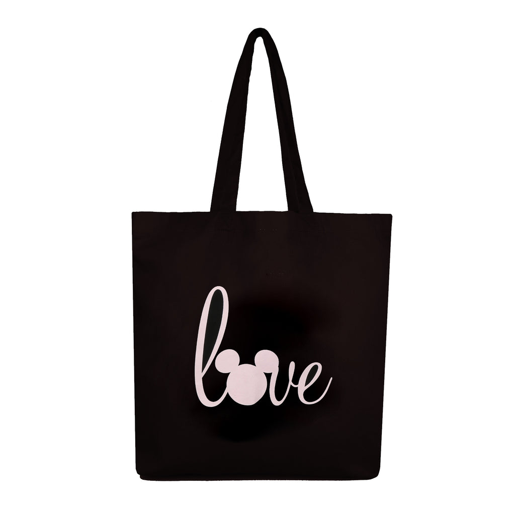 Disney Ladies - Love Mickey - Tote Bag - Black