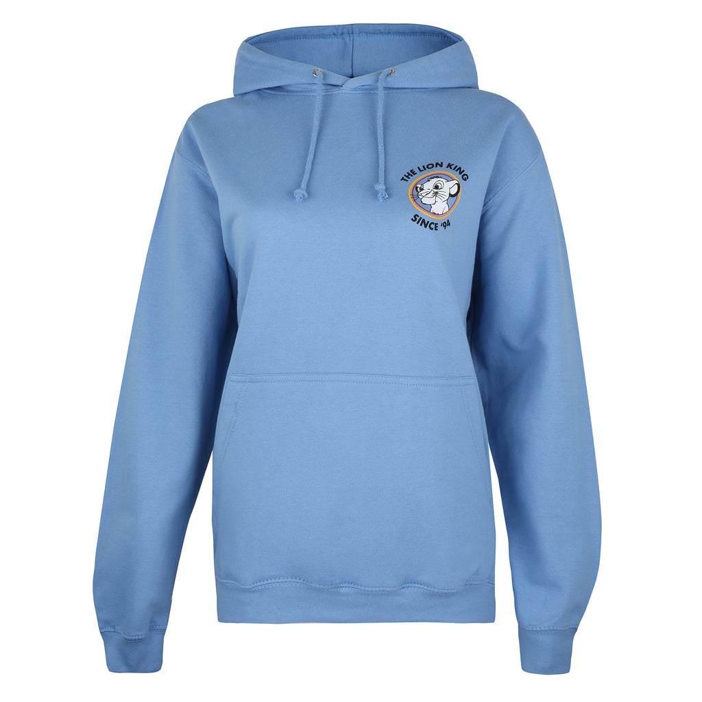 Disney Ladies - Lion King 94 - Pullover Hood - Cornflower Blue