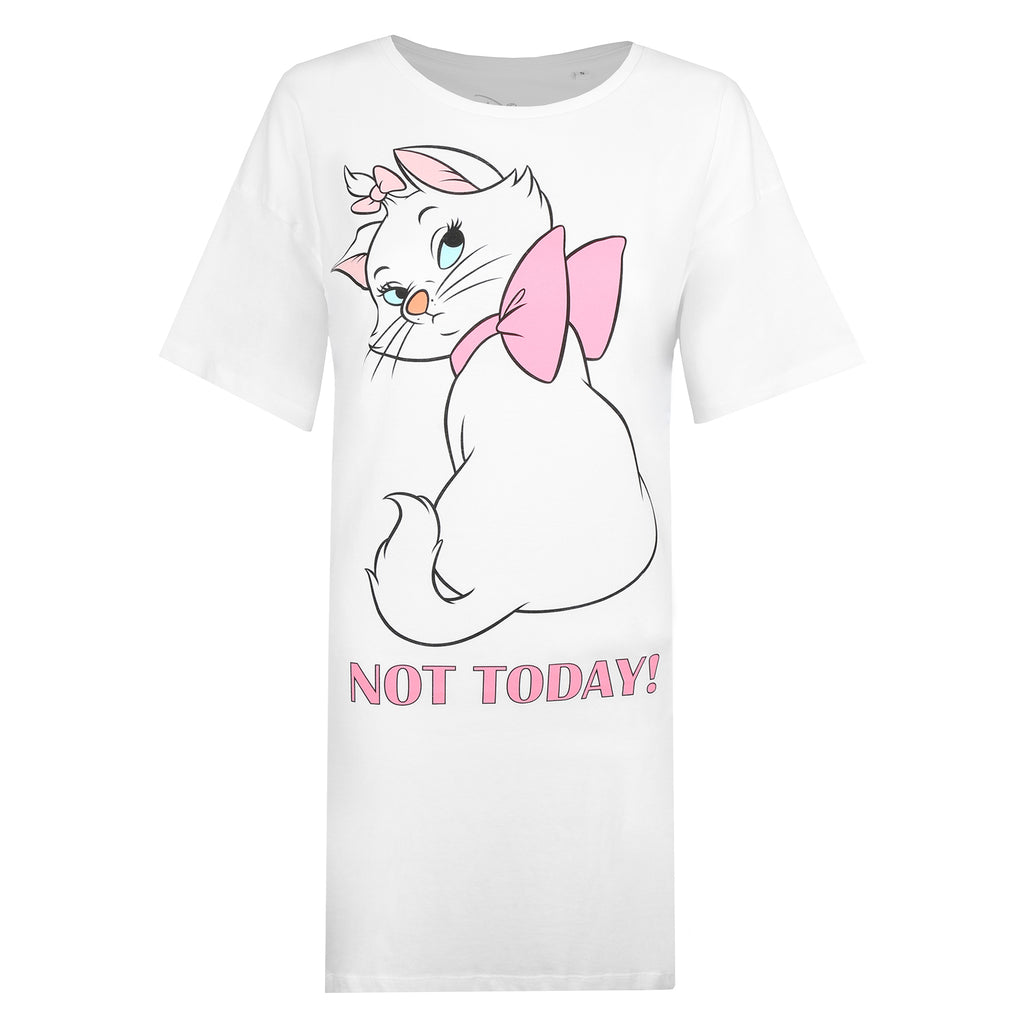 Disney Ladies - Not Today - Sleep T-shirt - White