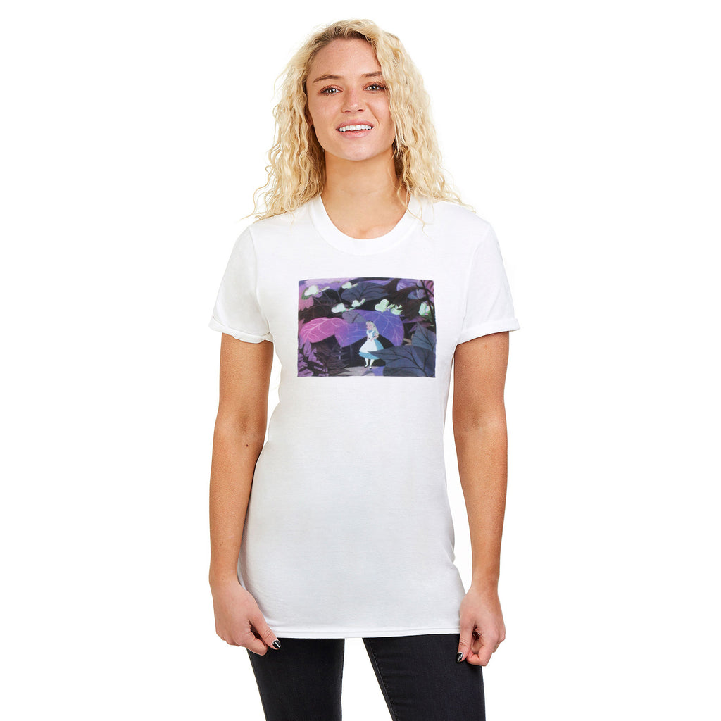 Disney Ladies - Alice Lost - T-shirt - White