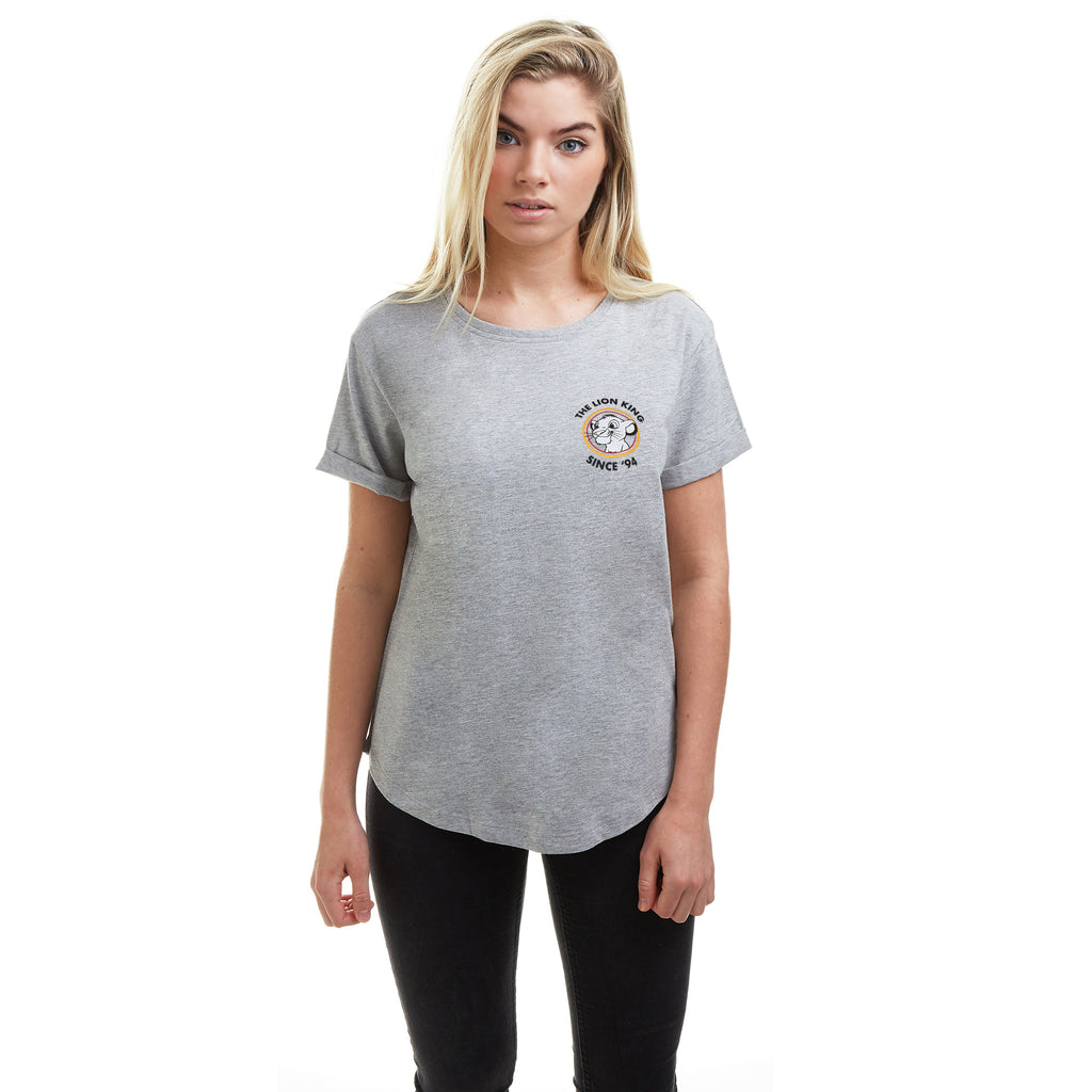 Disney Ladies - Lion King 94 - T-shirt - Grey Heather
