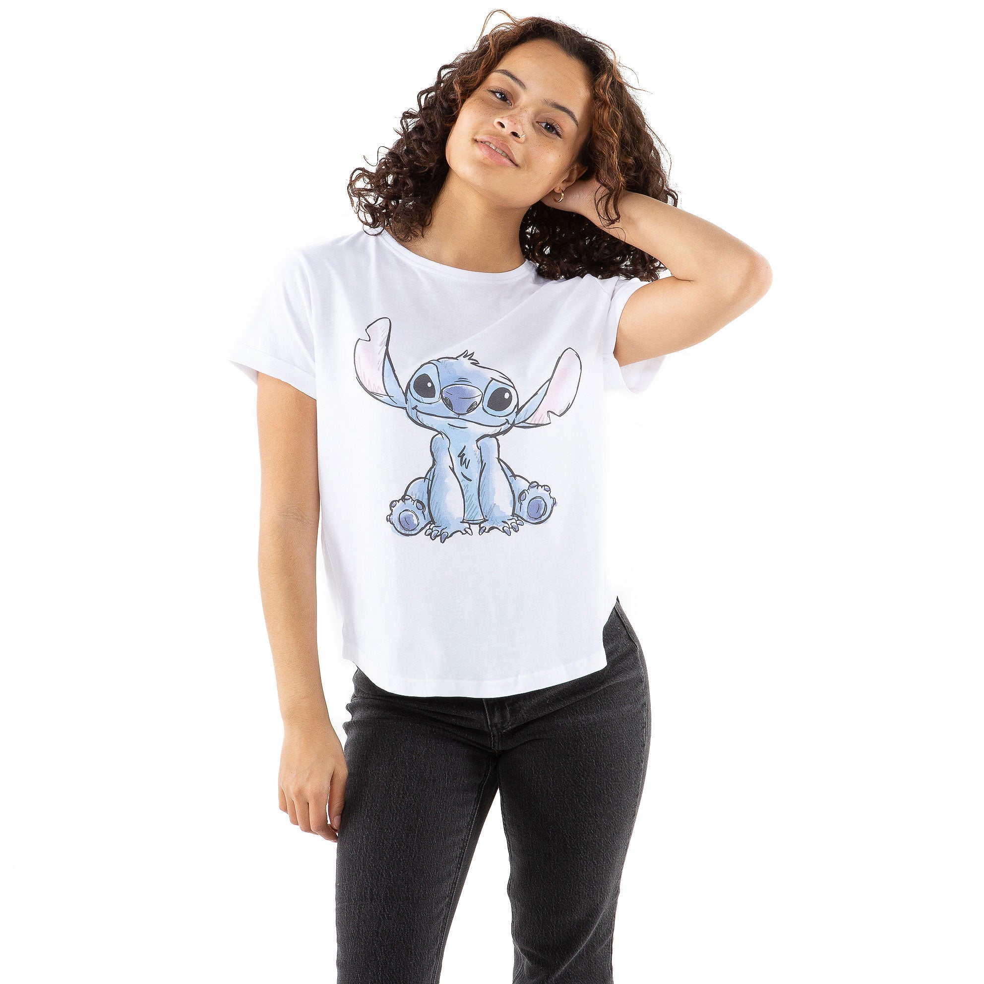 Disney Ladies Lilo and Stitch Classic Sweatshirt
