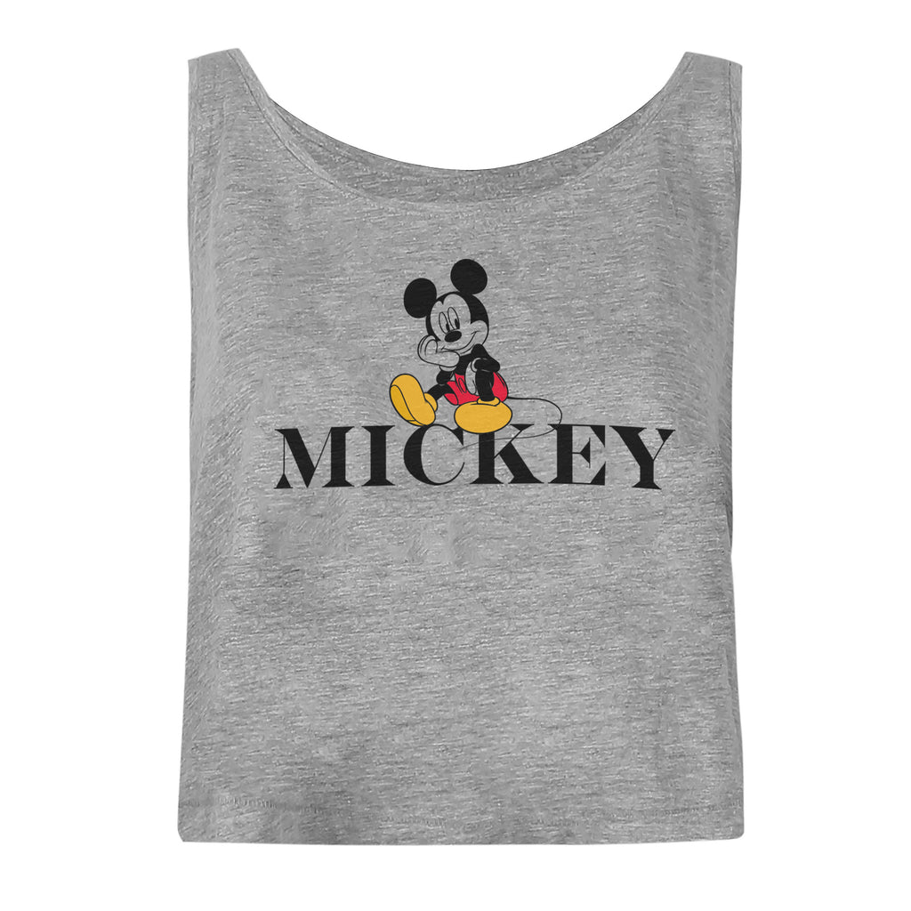 Disney Ladies - Mickey Chill - Vest - Grey Heather