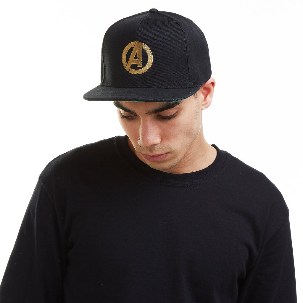 Marvel Mens - Avengers Logo - Cap - Black