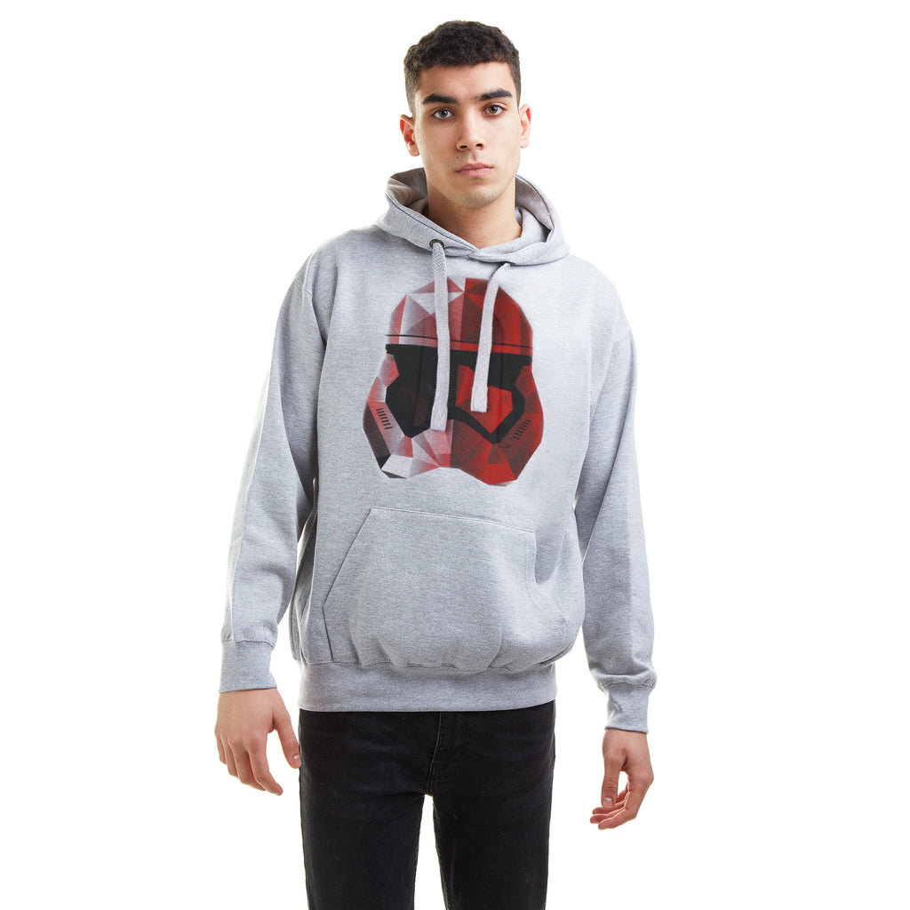 Star Wars Mens - Geo Trooper - Pullover Hood - Grey
