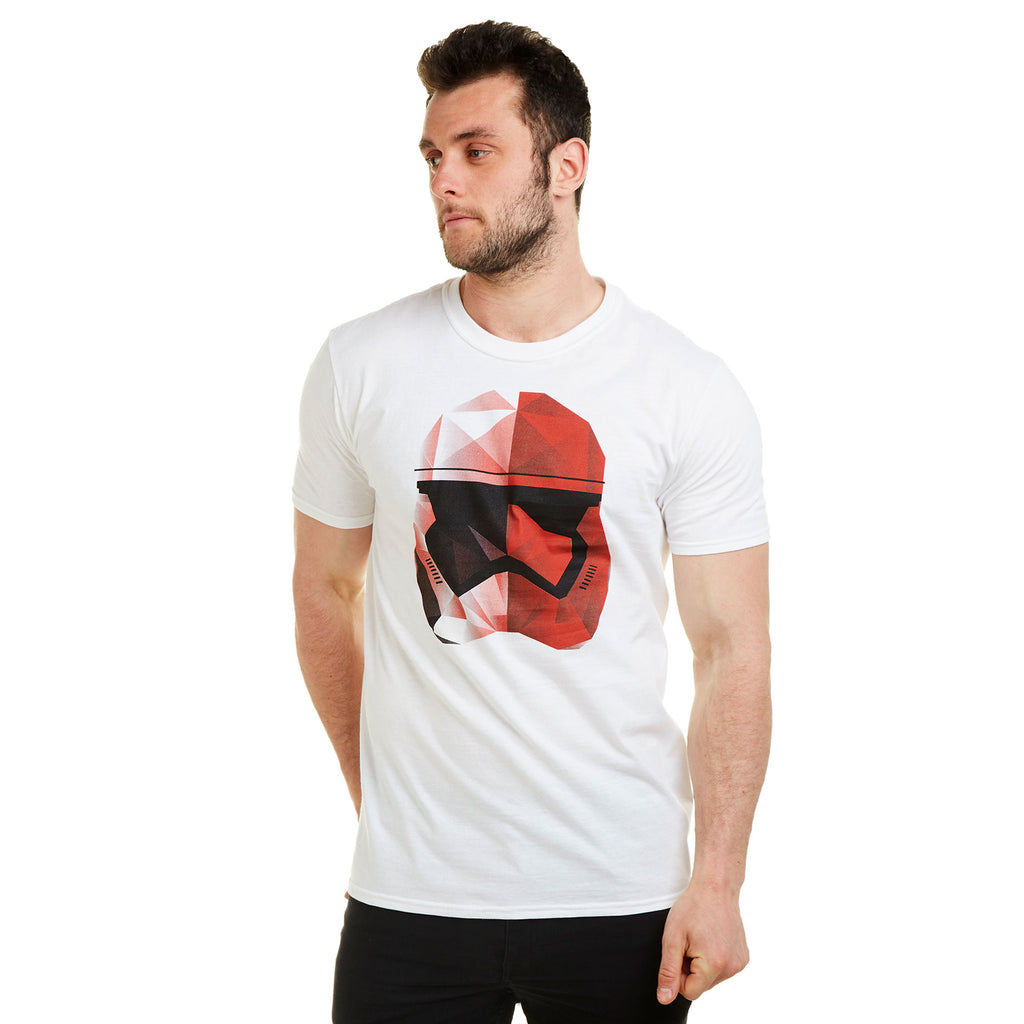 Star Wars Mens - Geo Trooper - T-Shirt - White