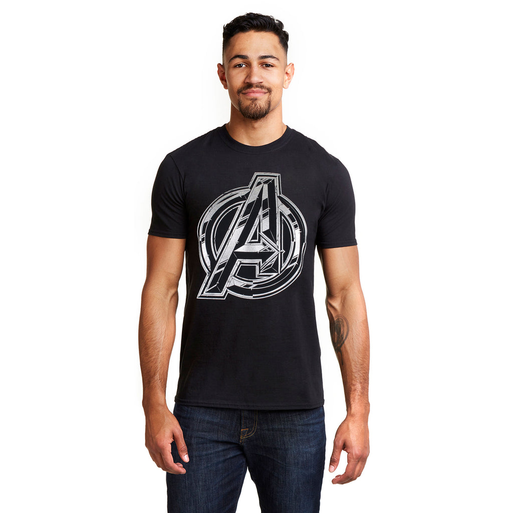Marvel Mens - Avengers Infinity Logo - T-shirt - Black