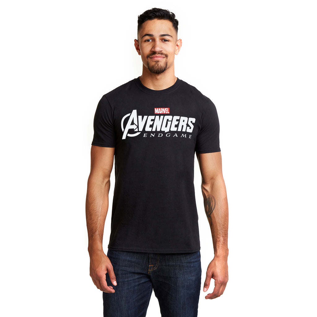 Marvel Mens - Endgame Logo - T-Shirt - Black