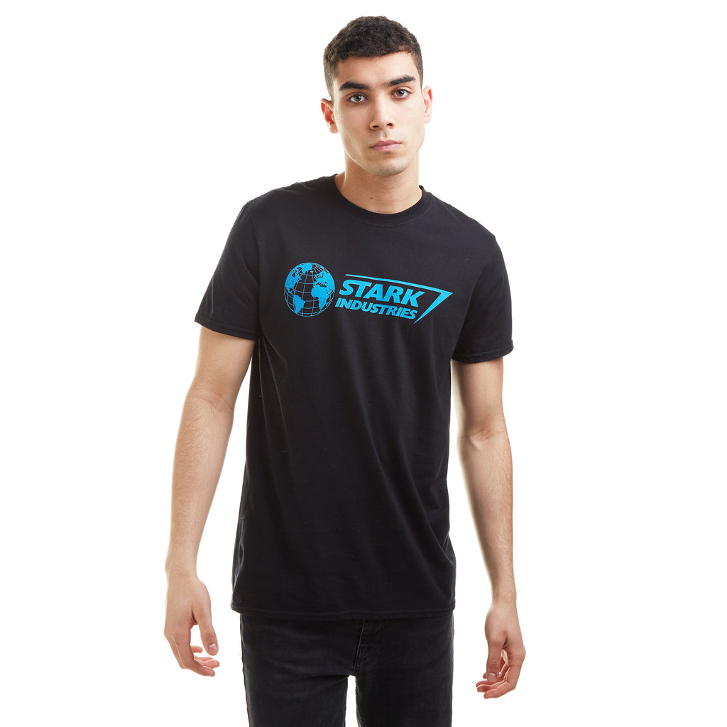 Marvel Mens - Stark Logo - T-shirt - Black
