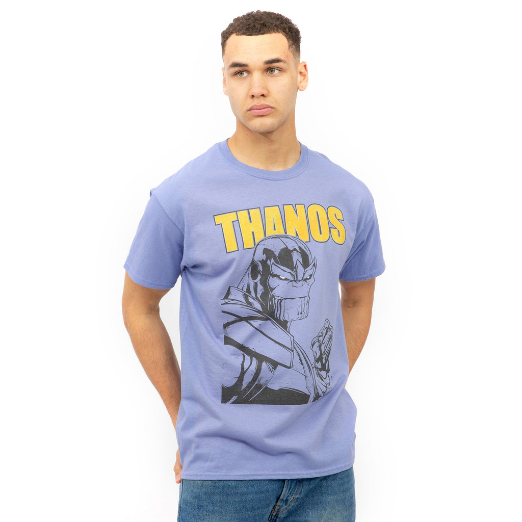 Marvel Mens - Thanos - T-shirt - Violet
