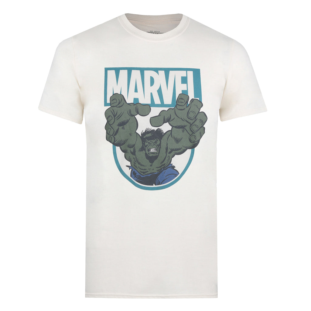 Marvel Mens - Hulk Force - T-shirt - Natural
