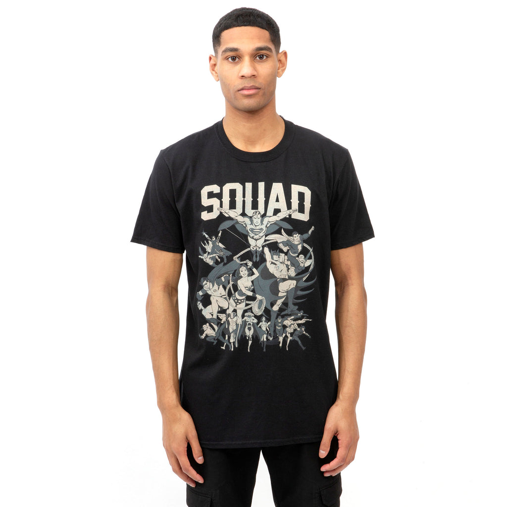 DC Comics Mens - Squad - T-shirt - Black