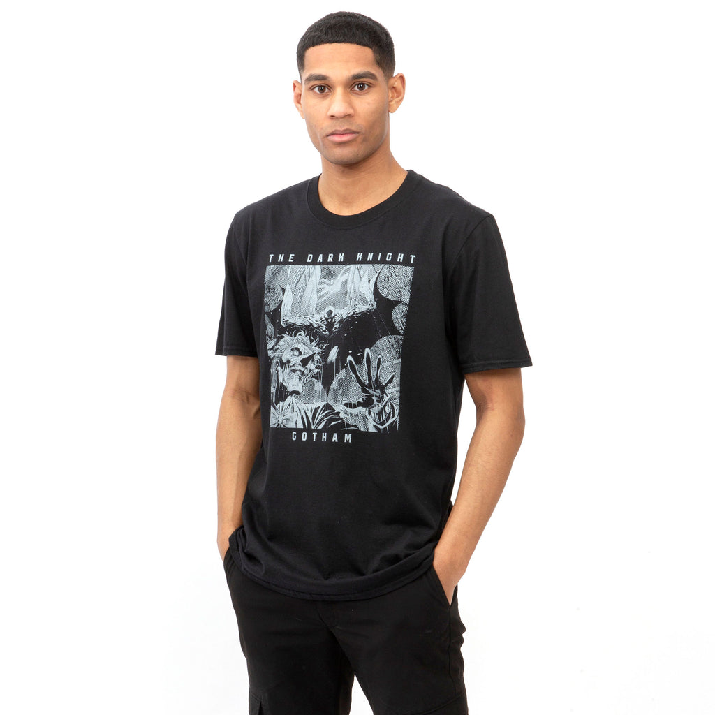 DC Comics Mens - Gotham Knight - T-shirt - Black
