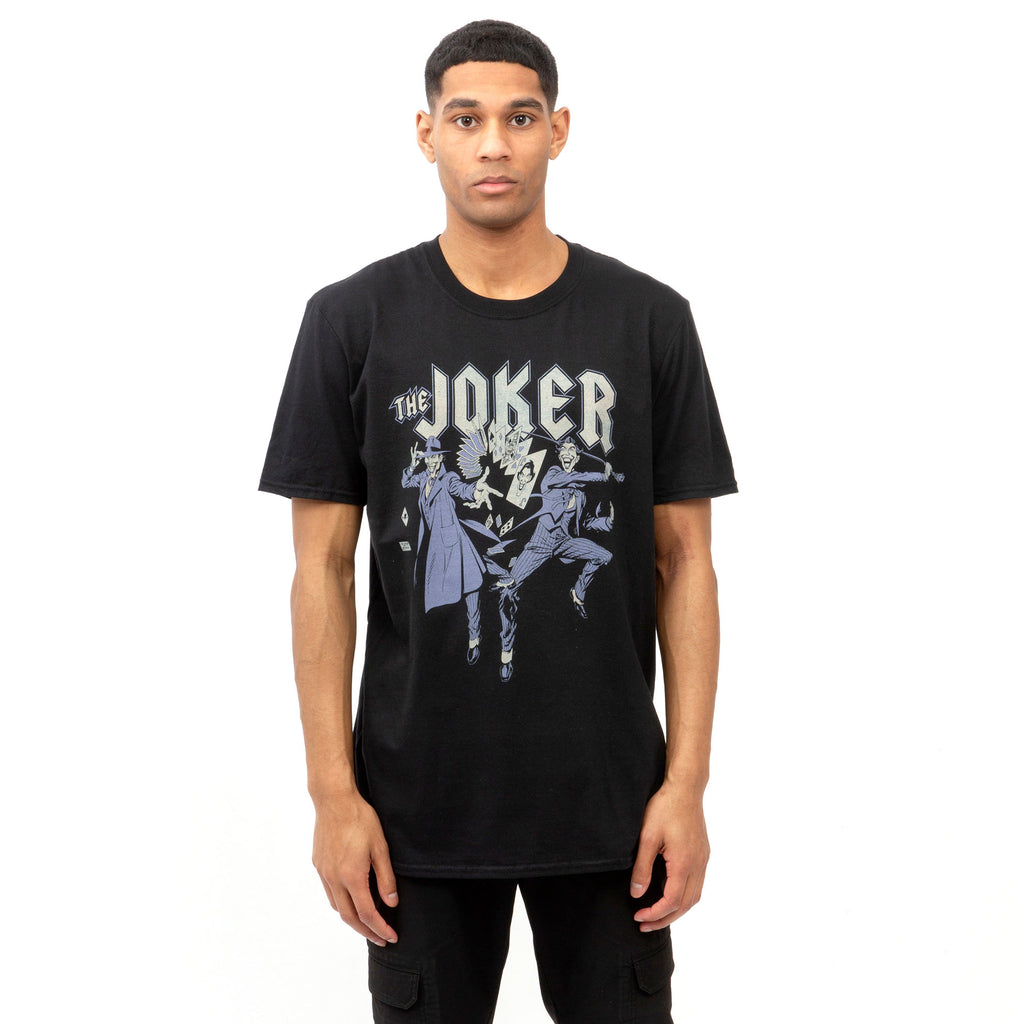 DC Comics Mens - Joker Duo - T-shirt - Black