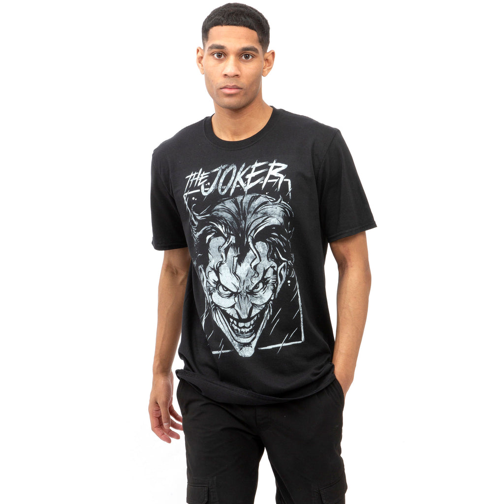DC Comics Mens - Joker Storm - T-shirt - Black