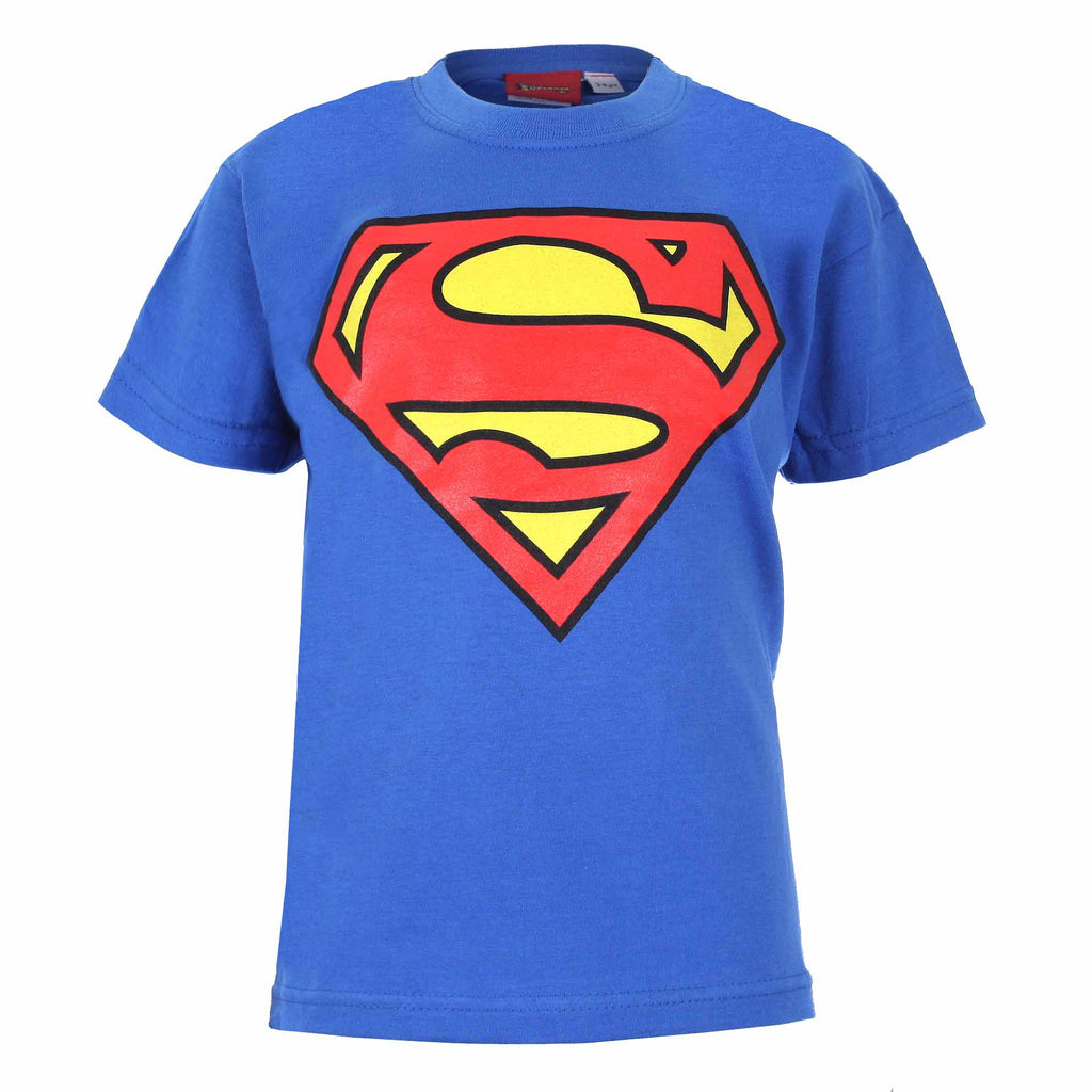 DC Comics Boys - Superman Logo - T-Shirt - Royal Blue