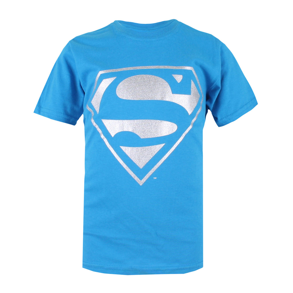 DC Comics Boys - Silver Superman - T-Shirt - Sapphire