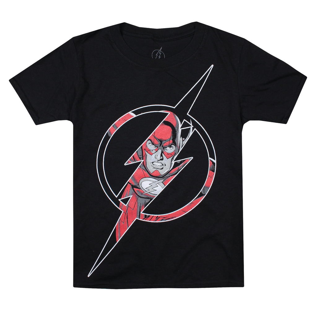 DC Comics Boys - Flash Icon - T-shirt - Black