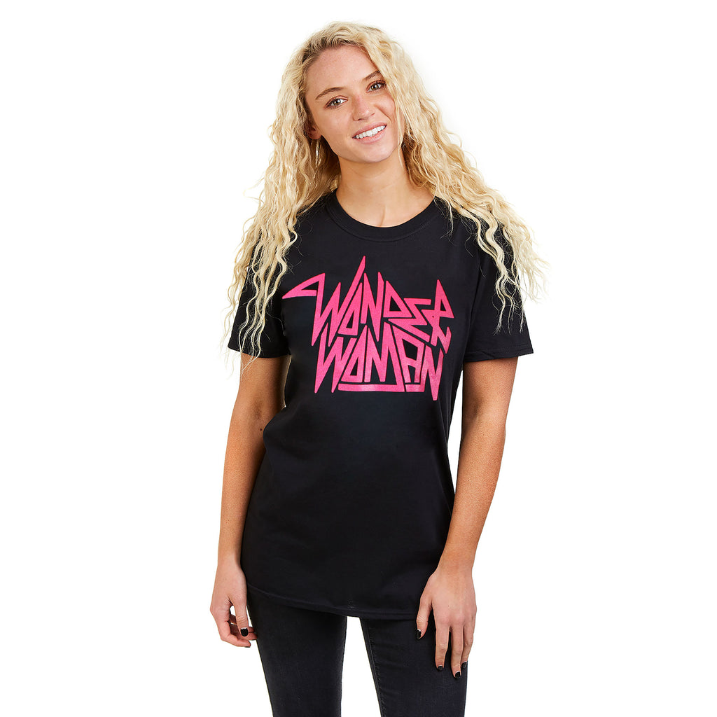 DC Comics Ladies - Wonder Woman Rock - T-Shirt - Black