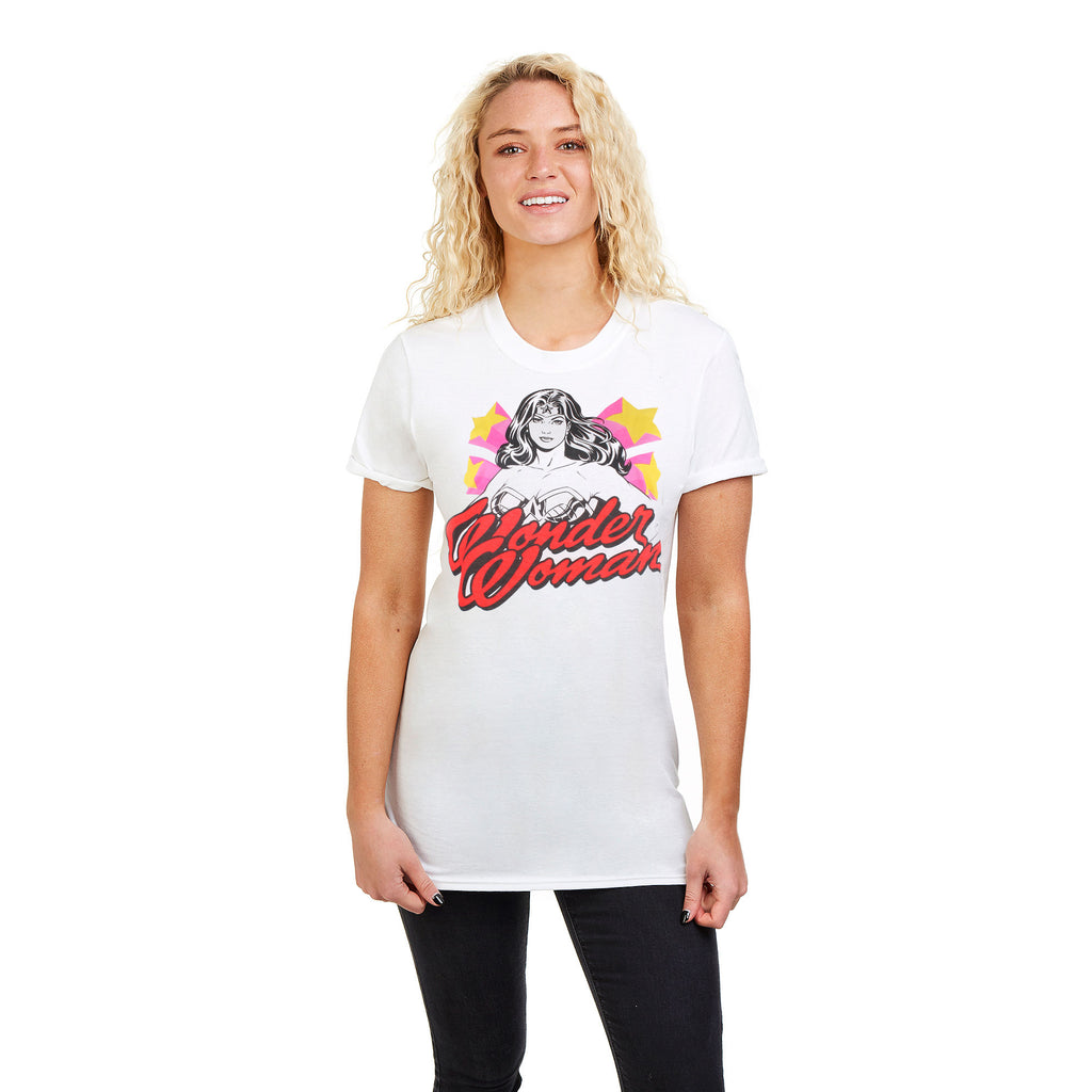 DC Comics Ladies - WW Stance - T-shirt - White