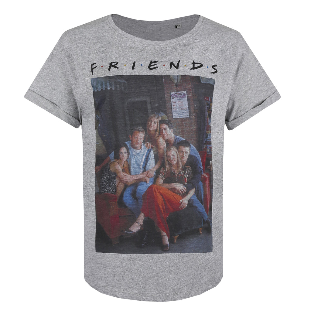 Friends Ladies - Characters - T-shirt - Sport Grey